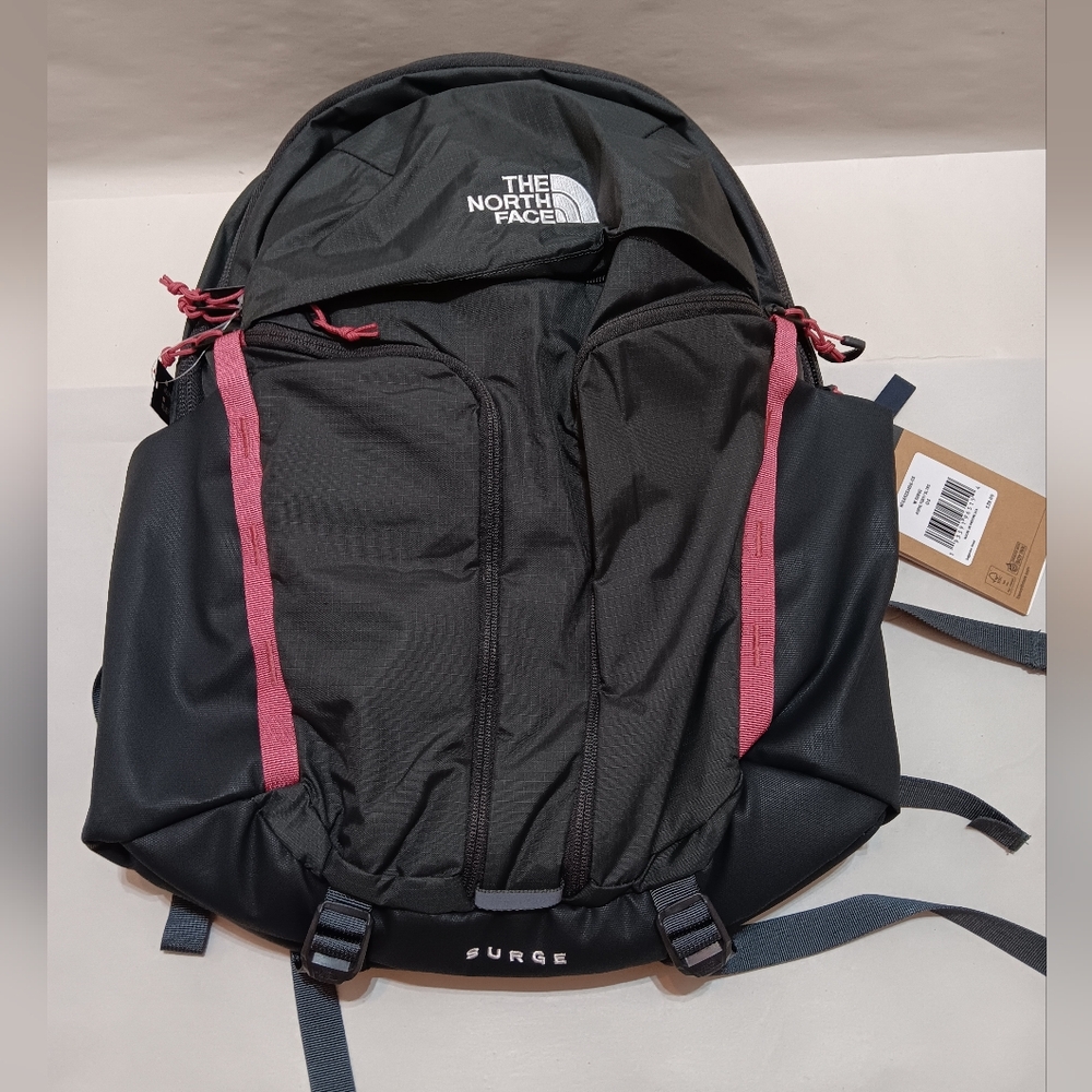 The North Face Surge 31L Backpack Women's Asphalt Grey/Slate Rose, One Size